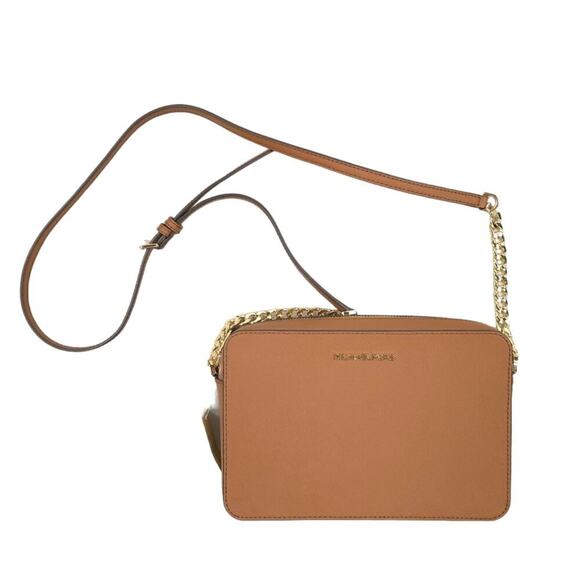 Michael Kors Large Jet Set East West Saffiano Crossbody Bag - Picture 5 of 14